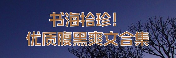 书海拾珍！优质腹黑爽文合集